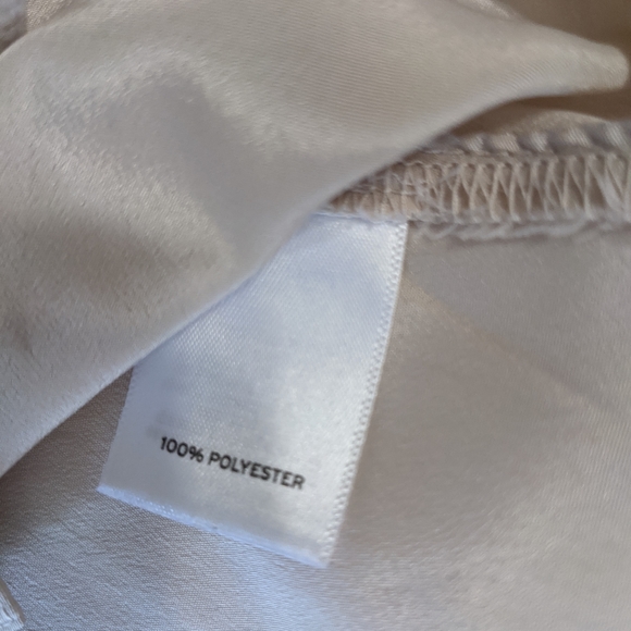 Halogen Nude Sleeveless Button Down Shirt Size Small - Picture 4 of 7